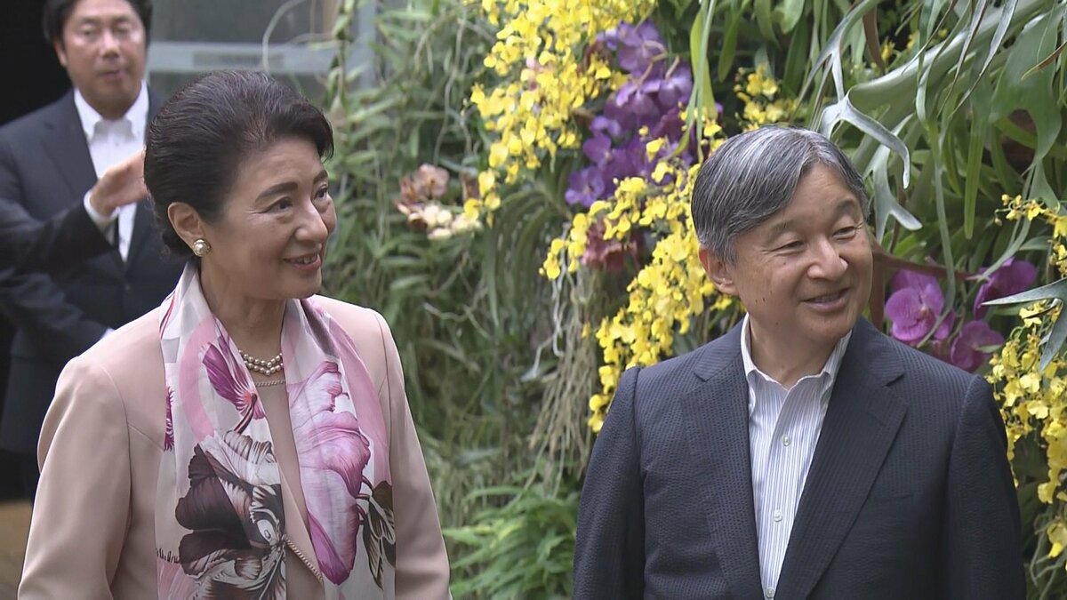天皇皇后両陛下「京都府立植物園」訪問 陛下「おもしろいですね」植物の説明に関心 1日目終え感想公表も