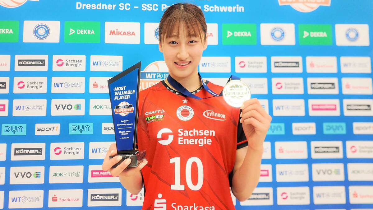 【バレーボール】日本代表・秋本美空(19)海外デビュー戦で19得点!プレーヤーオブザマッチに選出「緊張しなかった。試合で成長を感じられた」