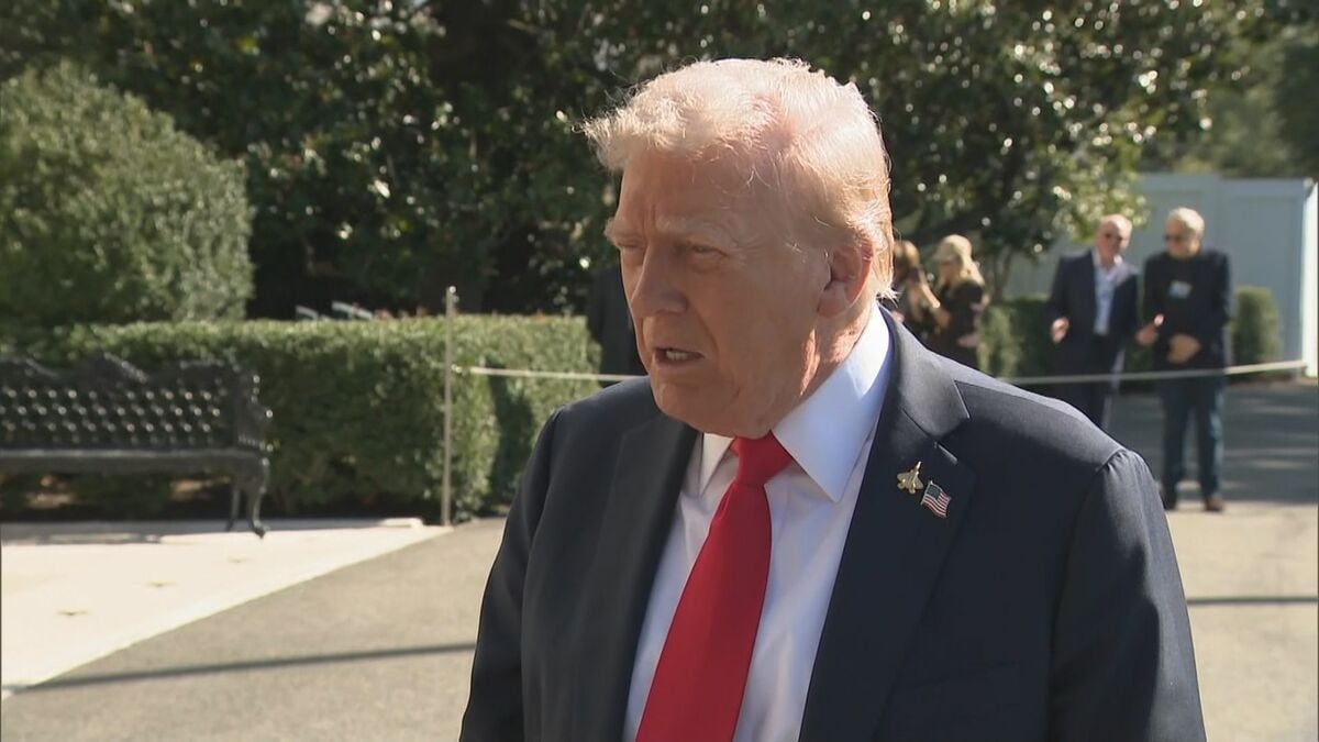 トランプ大統領 ハマスの人質解放「交渉は数日かかる」「非常に順調」と事態の進展に期待感も示す