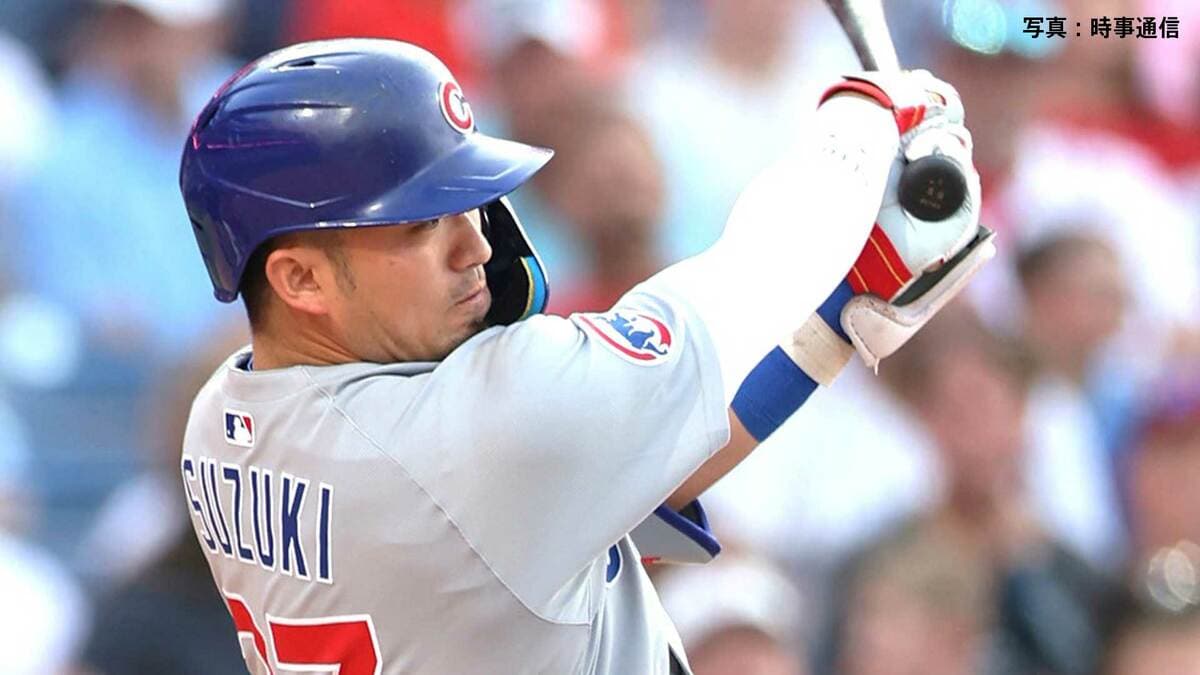 鈴木誠也 4試合ぶりのPO2号!プレーオフで2本塁打は日本選手4人目、先発今永に援護弾