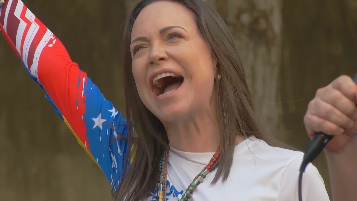 今年のノーベル平和賞にベネズエラの野党指導者マリア・コリナ・マチャド氏