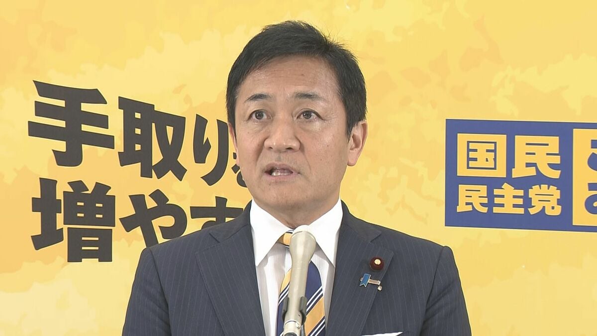 国民・玉木代表「総理を務める覚悟はある」 立憲には「安保、エネルギーなど一致を」