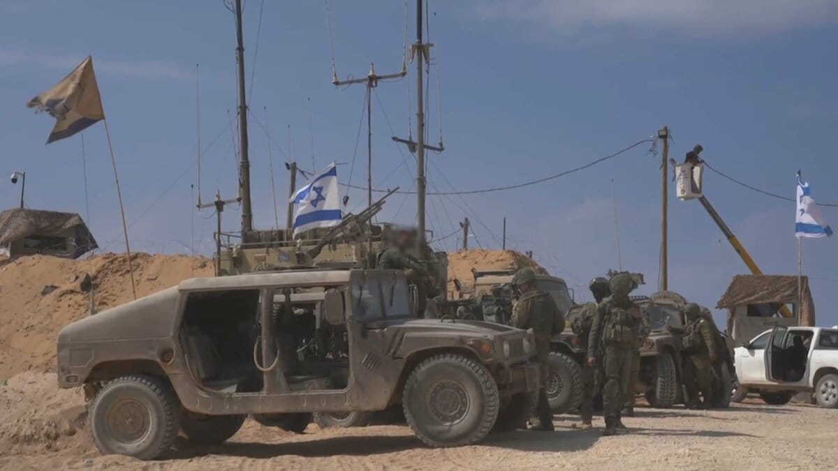 ガザ地区での停戦発効 イスラエル軍が発表 合意ラインまで部隊撤収