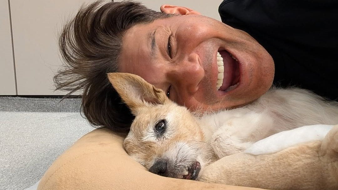 【 いぬ 】照英さん 20歳を迎えた愛犬テンに感謝「テンテンはあたたかいね〜!幸せをありがとう!愛してるよ〜!」