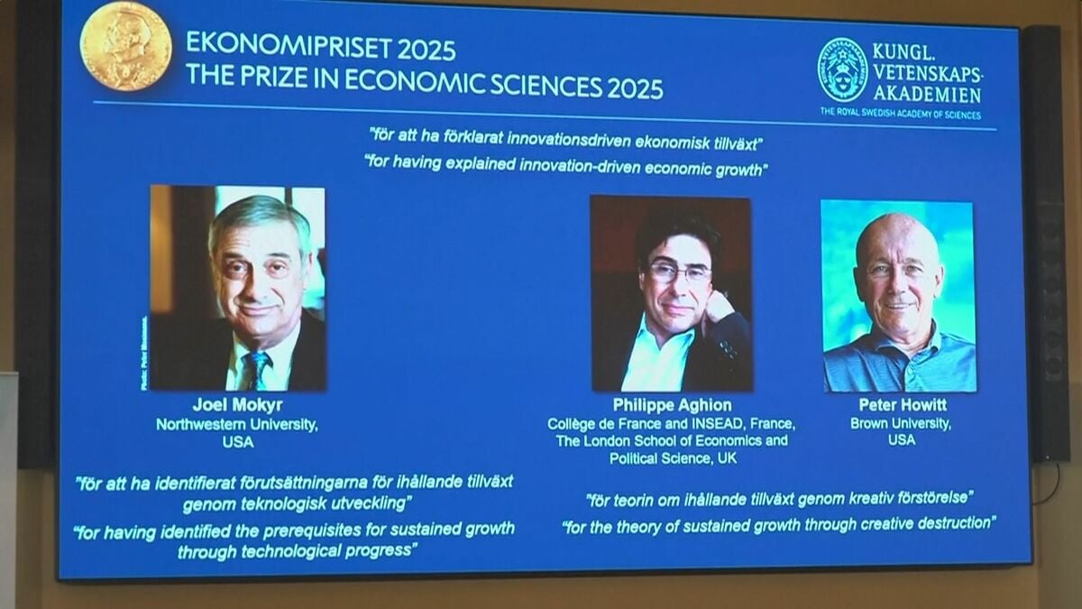 今年のノーベル経済学賞にアメリカ・ノースウェスタン大学のジョエル・モキイア氏ら3人、「技術革新が主導する経済成長」を解明
