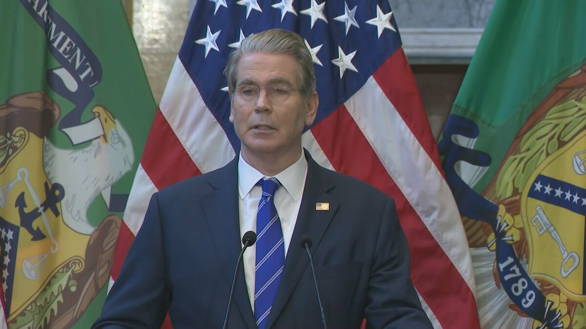 米中首脳会談「変わらず行う」ベッセント財務長官