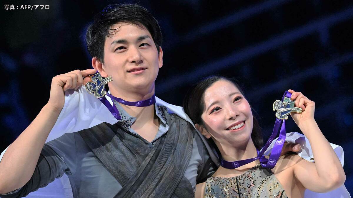 りくりゅうペアが貫禄V 2位カナダ組に20点以上の差つけ完勝、ミラノ五輪へ弾み【GPシリーズ・フランス大会】