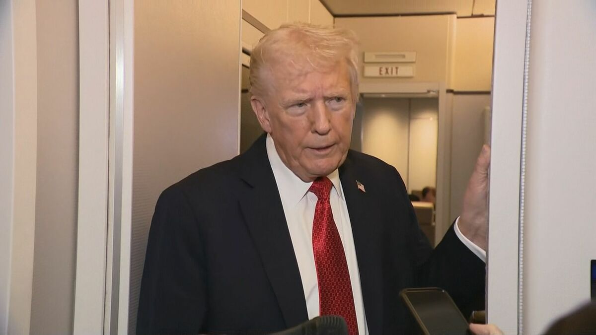 トランプ大統領　ガザ停戦は“維持”されているとの認識を示す　イスラエルとハマスに平和的な解決を求める
