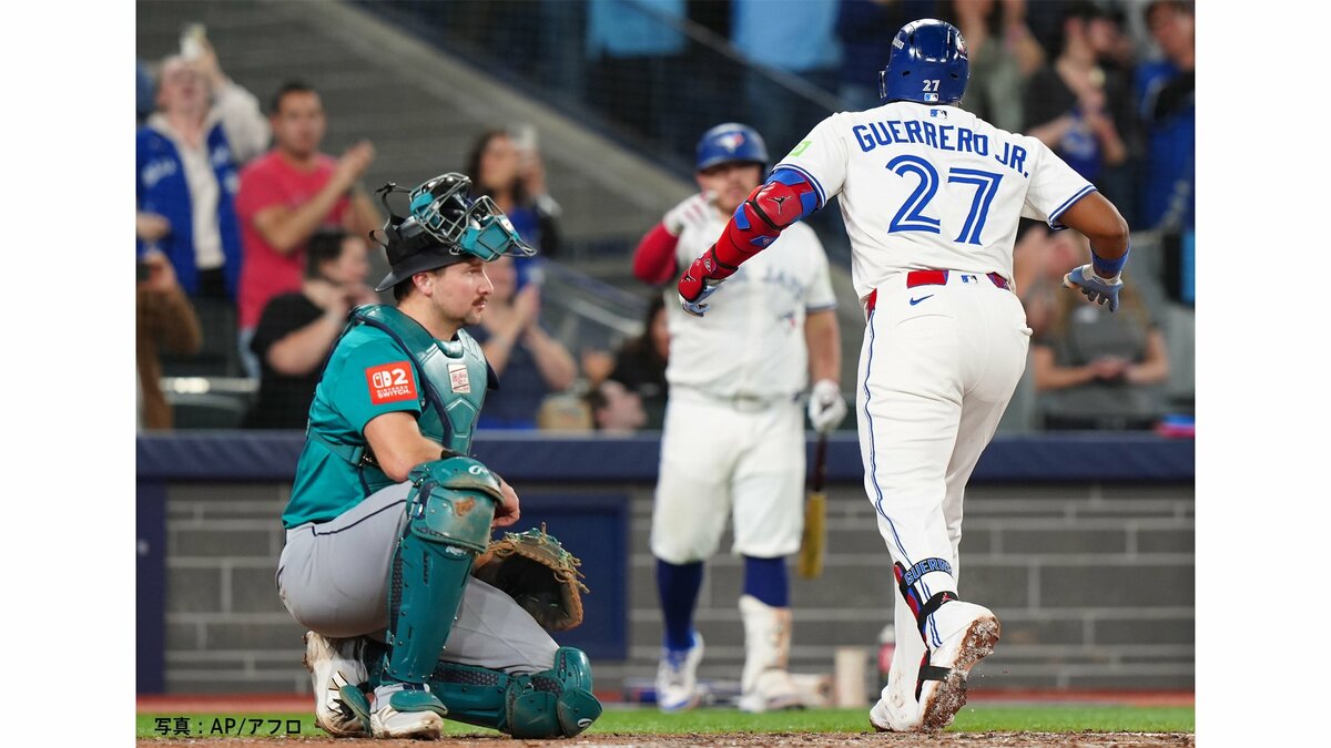 球団初のWS狙うマリナーズ、ブルージェイズに敗れ決着は21日の最終戦へ　ゲレーロJr.に6号本塁打許す