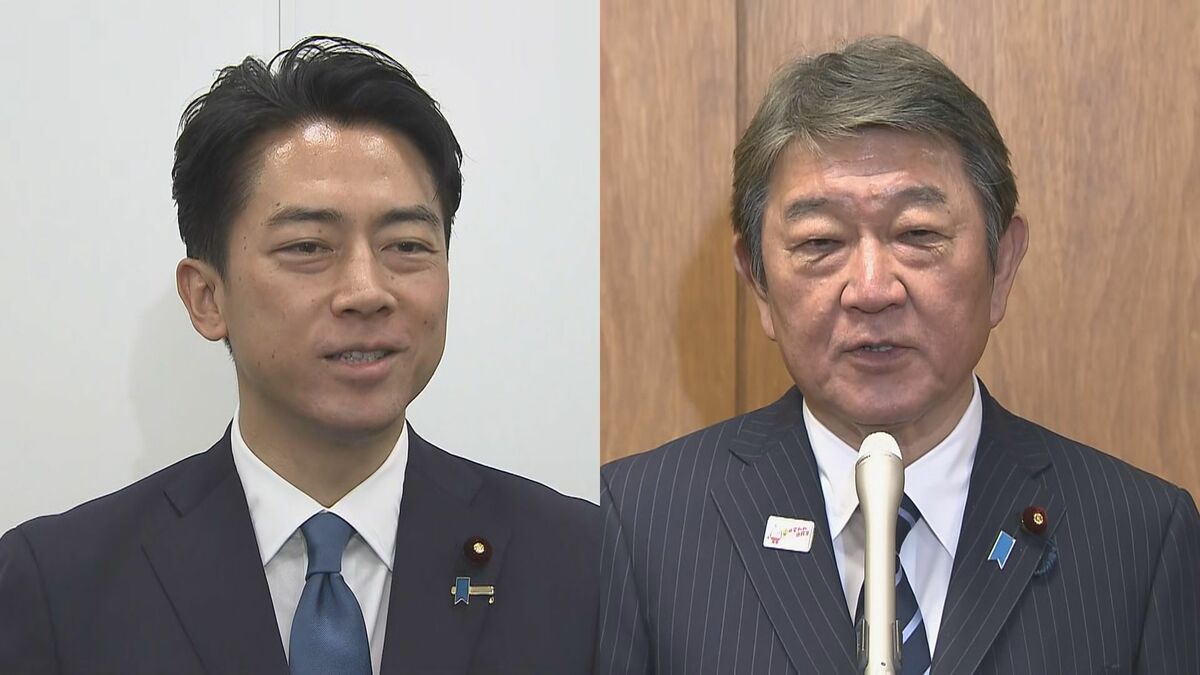 【速報】自民党・高市総裁　小泉農水大臣を防衛大臣に起用する意向固める　外務大臣には茂木元幹事長