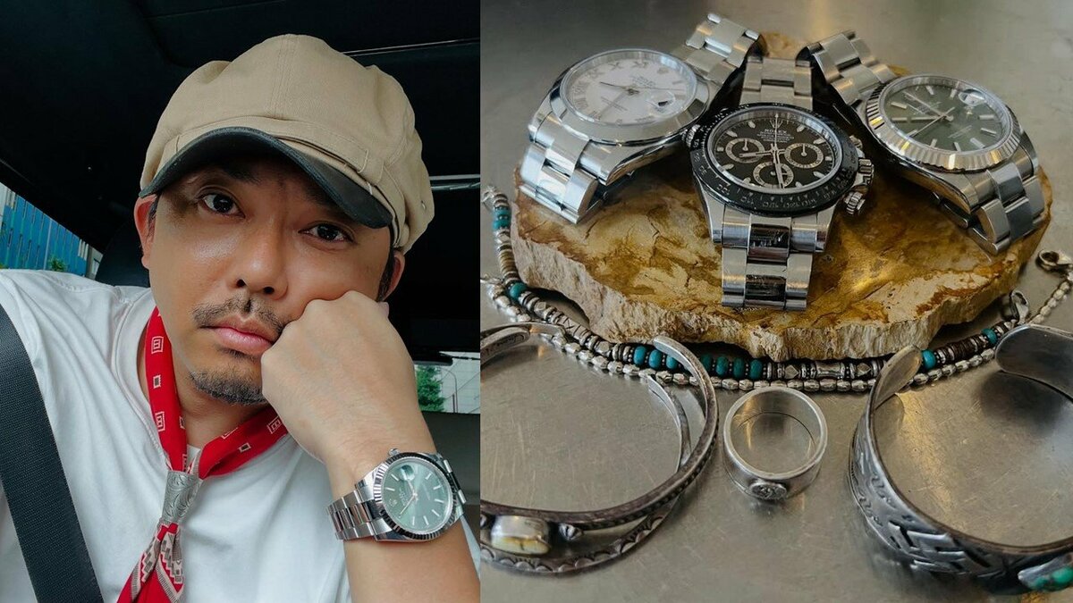 【 今井翼 】　愛用のロレックス ＆ アクセサリーを公開　「ファッションに合わせて　組み合わせる楽しみ♪」