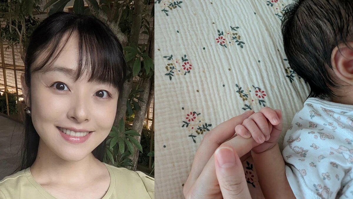 【 米澤かおり 】第一子女児出産を報告 「想像を超える喜び幸せに驚いています」