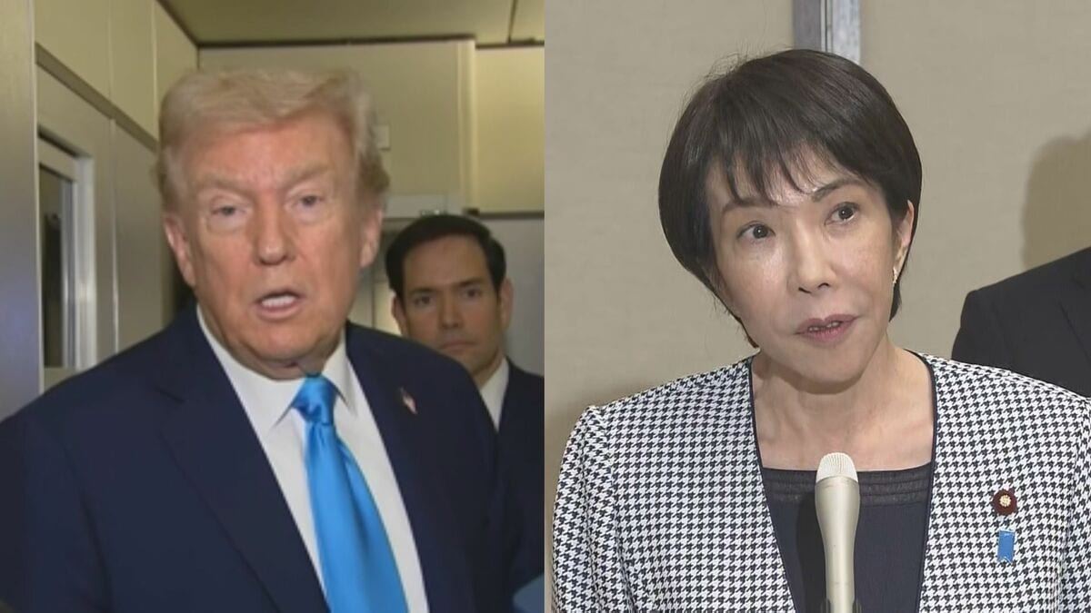 トランプ大統領 高市総理との初の電話会談「とても良かった」 28日に東京で対面会談「会うのを楽しみにしている」