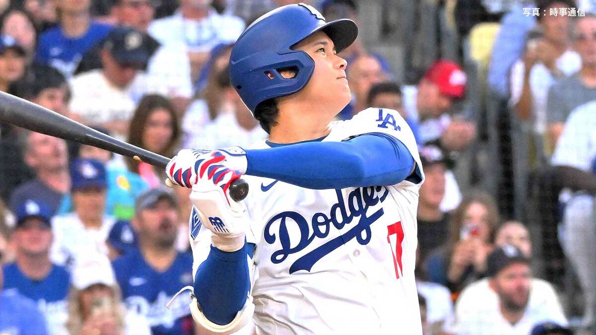 大谷翔平 1試合2本塁打のWS3号！“ゴジラ”超えのPO通算11号 チームを救う貴重な同点弾 本拠地は大熱狂