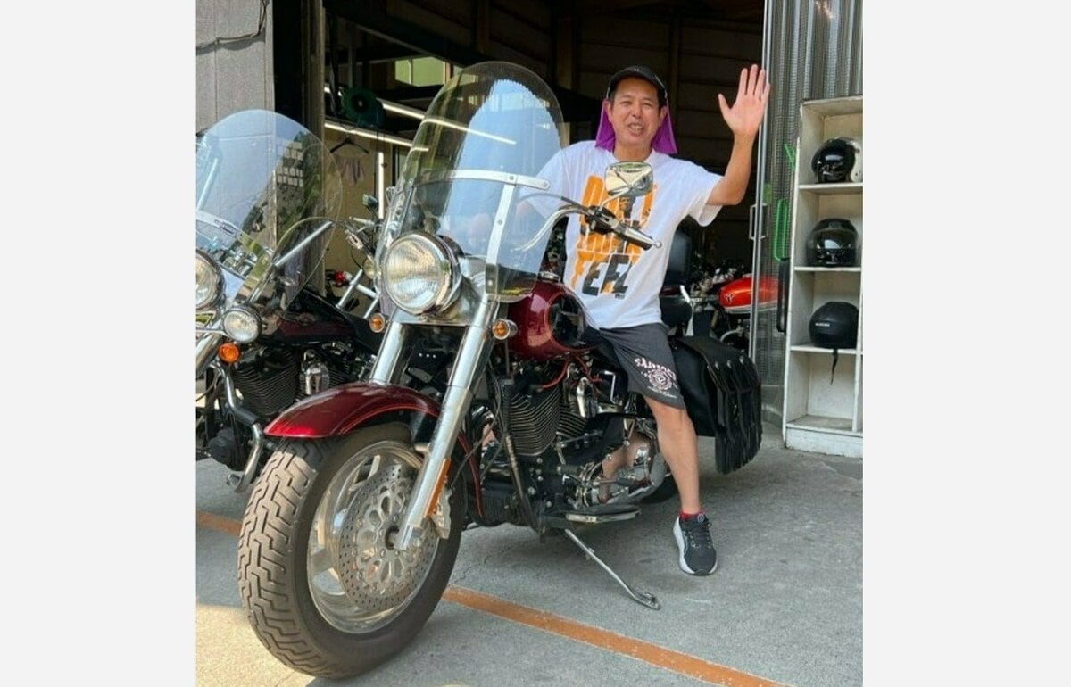 【 デンジャラス・ノッチ 】 「初めての　ハーレーツーリングに参加させて頂きました」　先日購入の愛車で出動