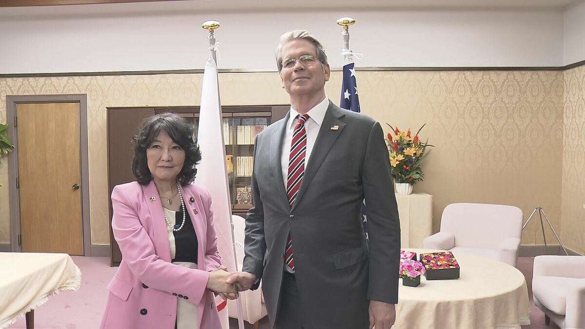 片山財務大臣と米ベッセント財務長官が対面会談 LNG輸入停止など対ロシア経済制裁議論