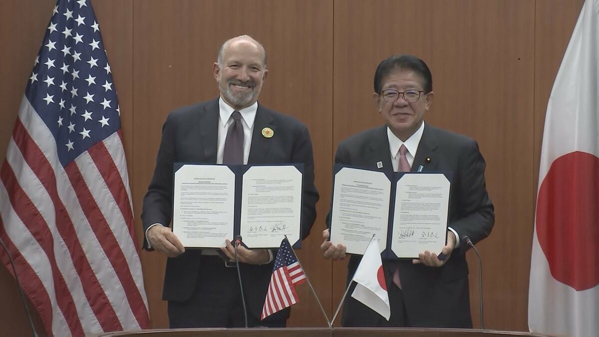 日米が造船能力強化に向け覚書 「日米造船作業部会」設置し建造能力強化の方法など具体的な内容議論へ