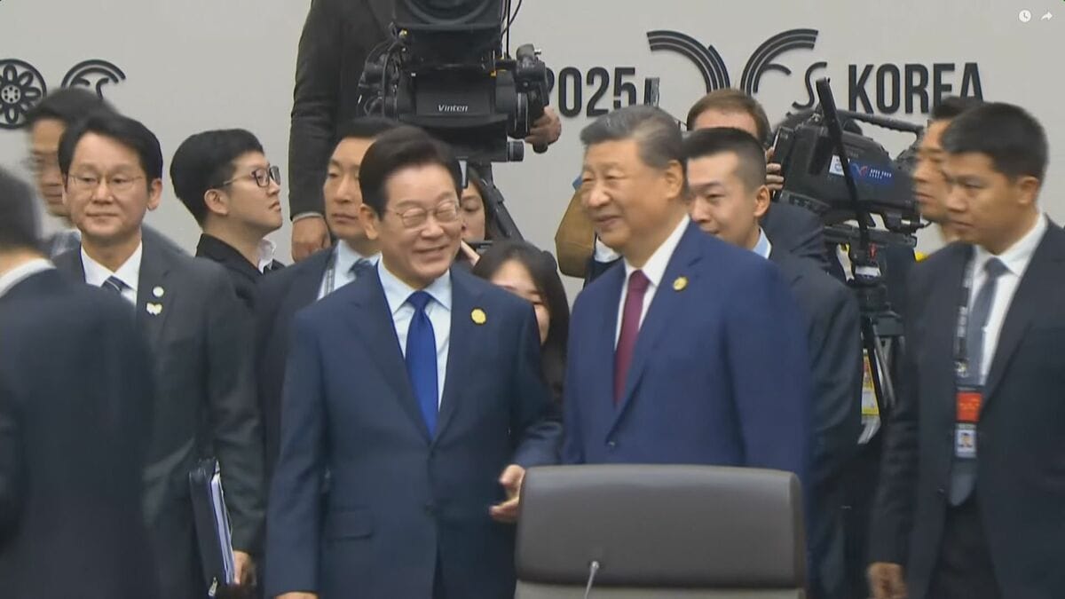 あすの中韓会談で北朝鮮の非核化を協議　韓国大統領府