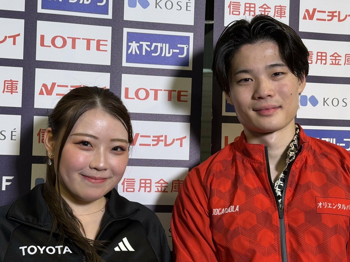 紀平梨花、初のアイスダンスで2位スタート「お披露目会みたいな感じで楽しもうと」2日にフリーダンス【西日本選手権】