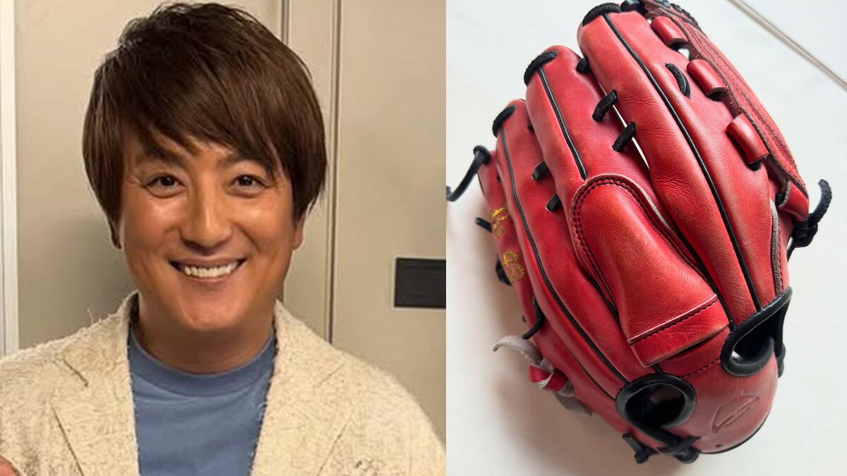【 上地雄輔 】 山本由伸投手ワールドシリーズMVP獲得を祝福 以前譲り受けた「Specialなグローブ」を公開し「今夜は飲ませて頂きます」と感激