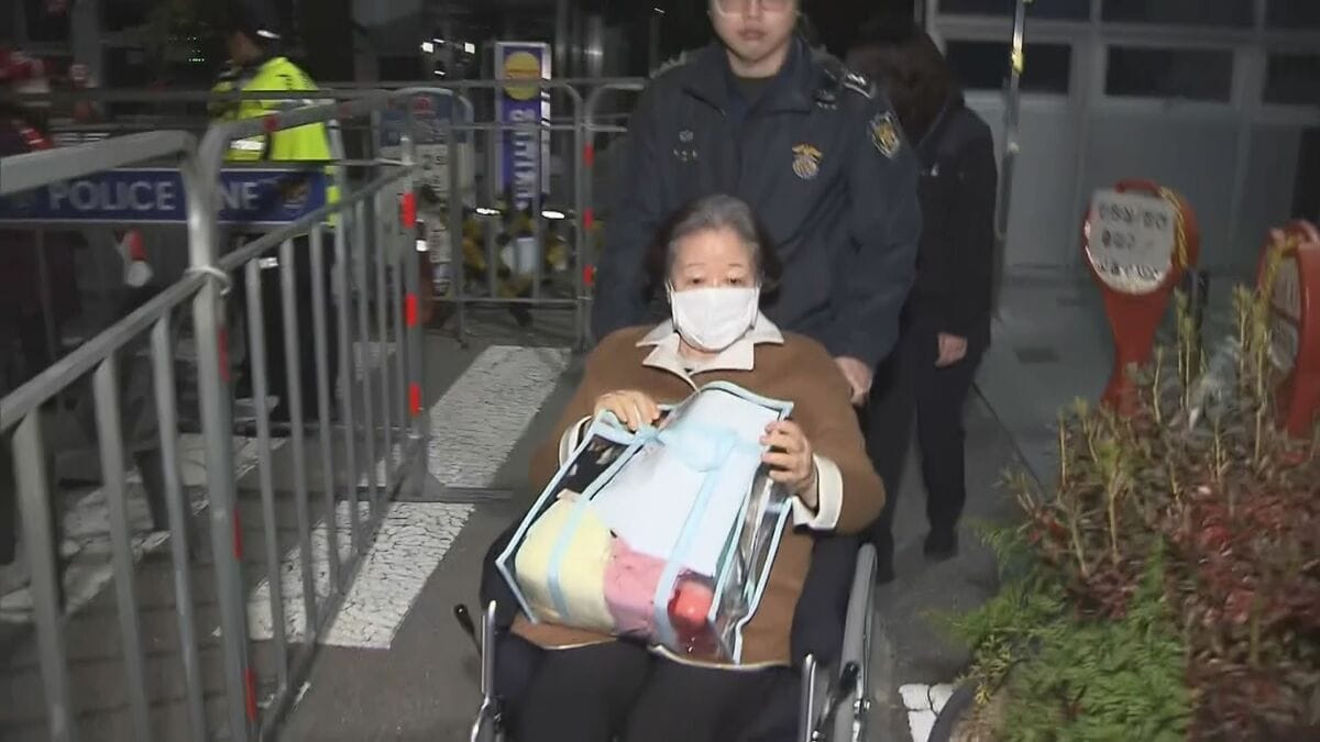 旧統一教会トップ・韓鶴子被告を一時釈放 持病の治療のため