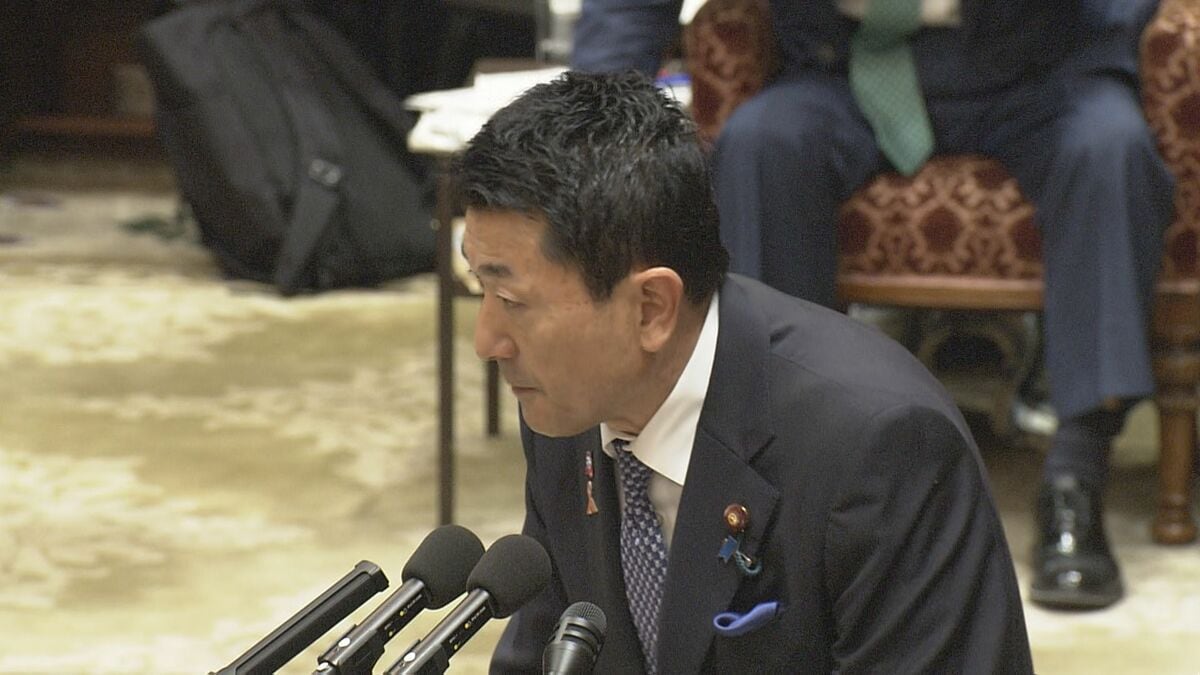 記者に対し「クマみたい」　赤間国家公安委員長「不適切だった」と発言撤回