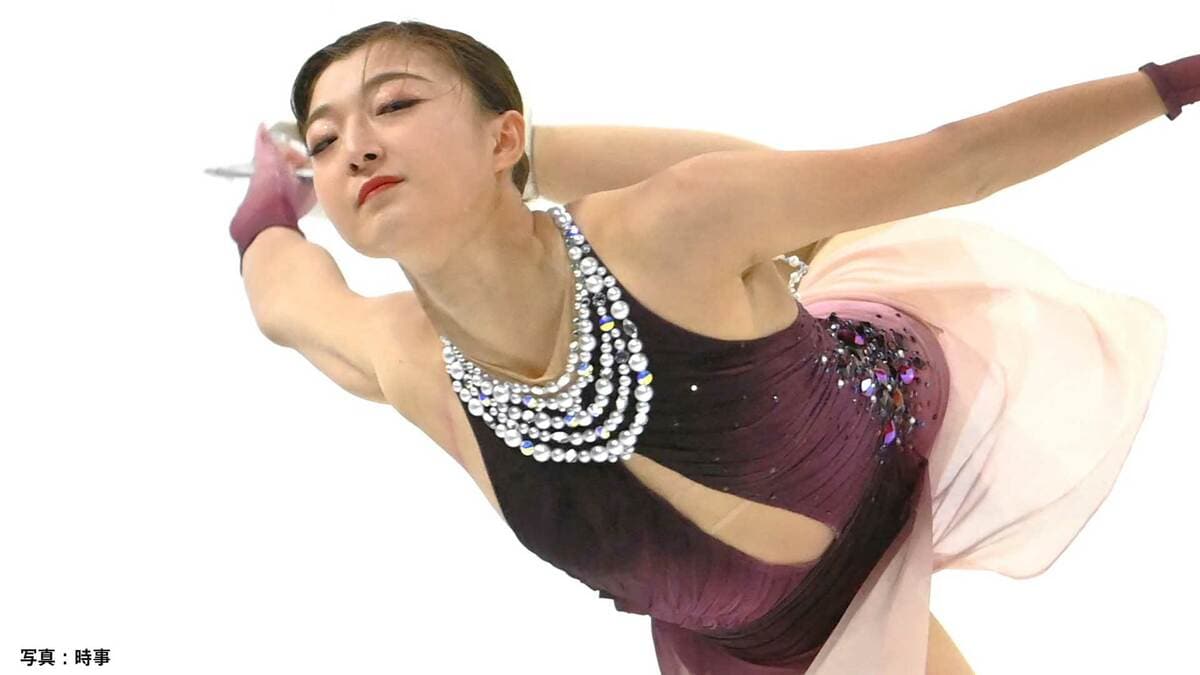 坂本花織が今季世界最高でNHK杯連覇!圧巻演技でファイナル進出決定、地元関西のファン大歓声【フィギュア】