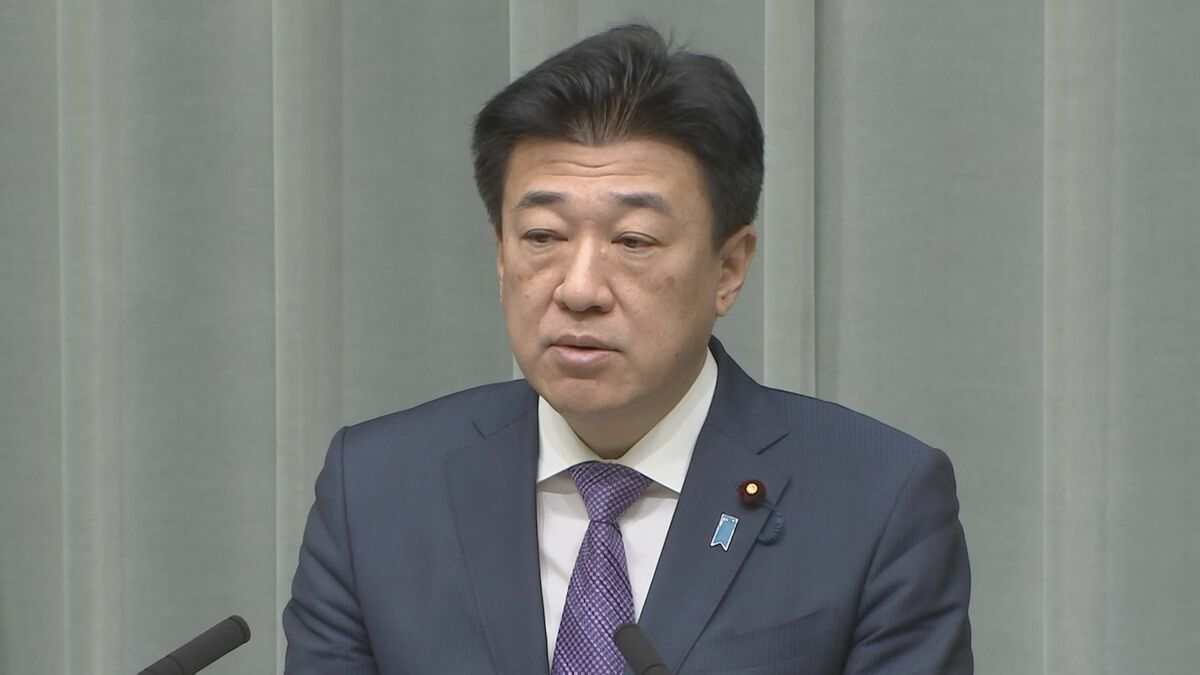 木原官房長官、高市総理の答弁趣旨と政府の立場を中国側に説明　台湾有事の際「存立危機事態になりうる」国会答弁めぐり反発