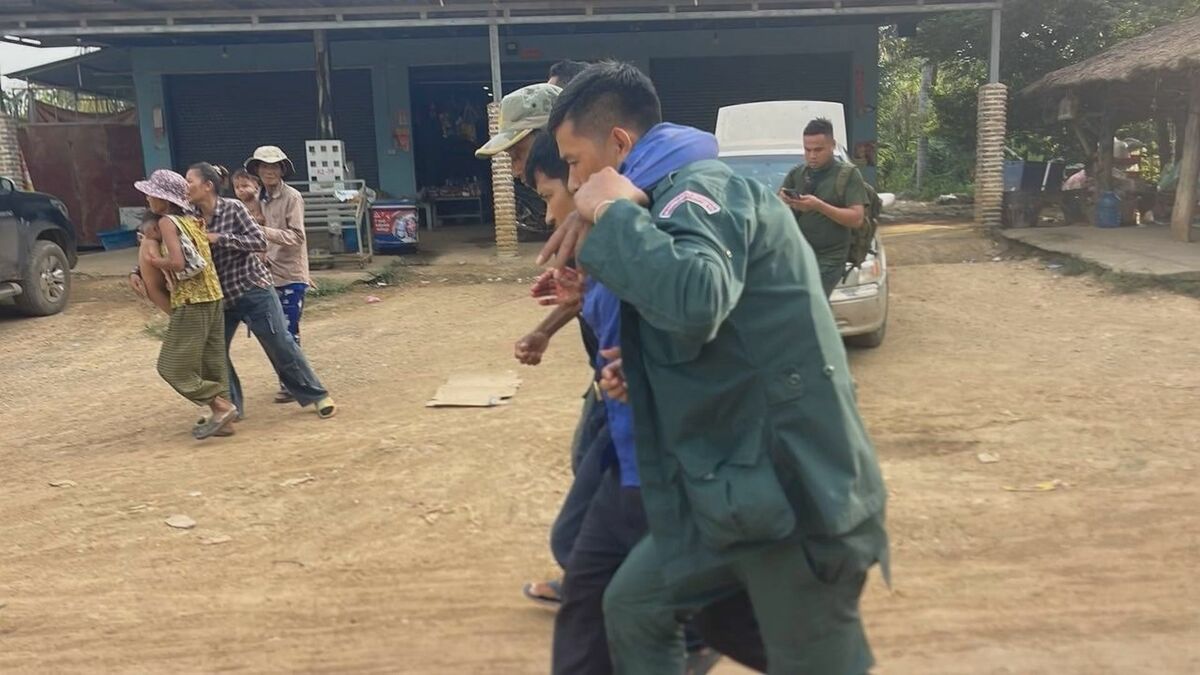 カンボジア国防省“タイ軍の発砲で民間人1人死亡、3人負傷” 国境地帯で銃撃戦か 和平合意揺らぎ緊張再燃