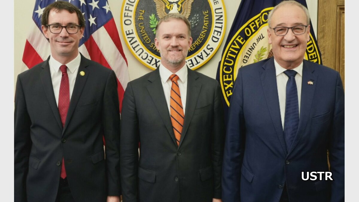 米トランプ政権 スイスへの関税を39%から15%に引き下げ 30兆円規模の対米投資でも合意