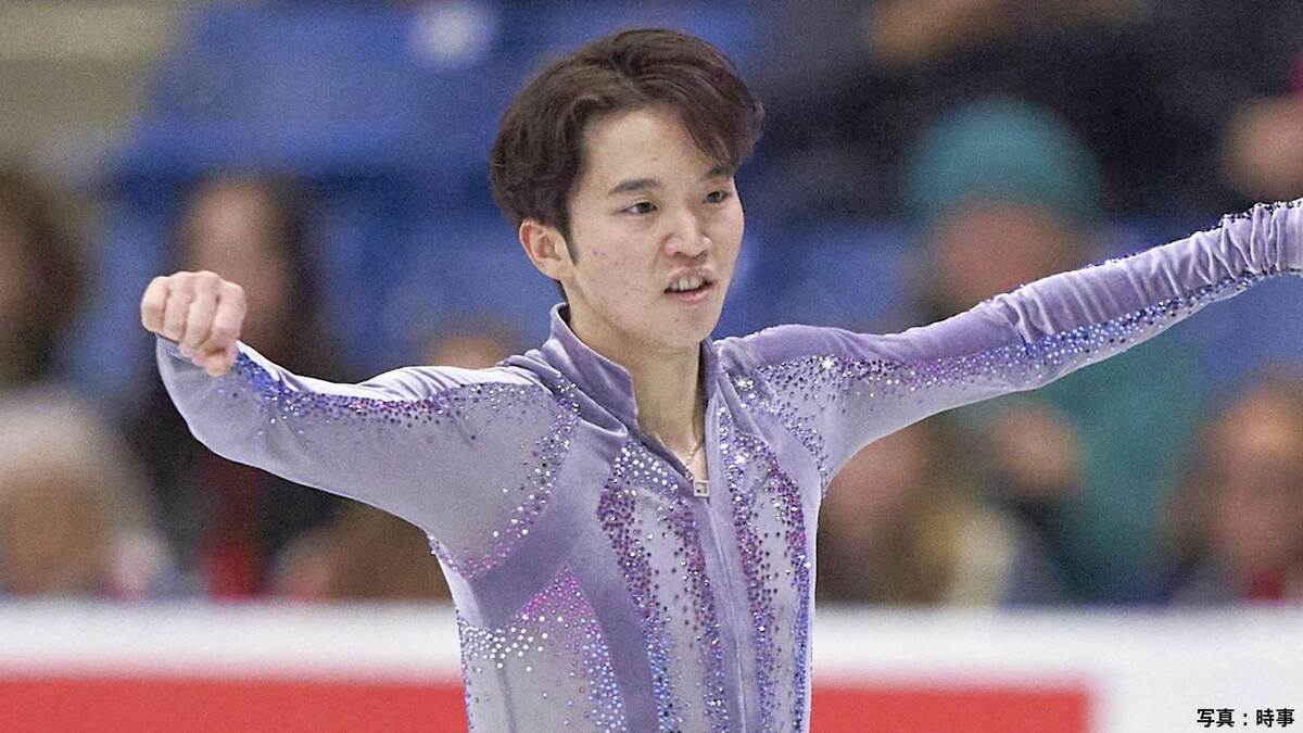 男子SP、友野一希が今季ベストで首位 ! 壷井達也は6位、ペア“りくりゅう”は2位発進【スケートアメリカ】