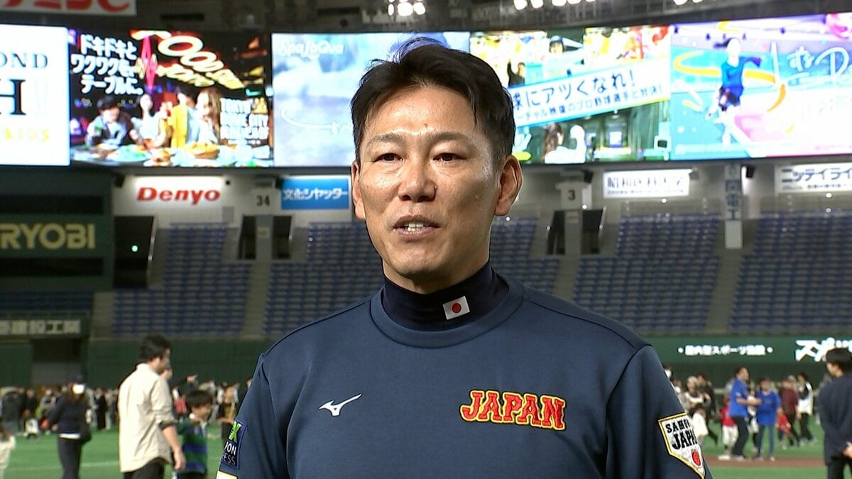 侍J井端監督「王さん、栗山さんの背番号を引き継いでますので」WBC優勝監督から助言も「悩み事も相談させていただいた」