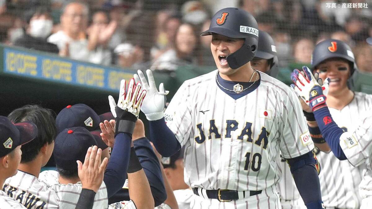 【侍ジャパン】岸田行倫が代打勝ち越し3ラン!4回には牧&西川のタイムリーで同点に追いつく