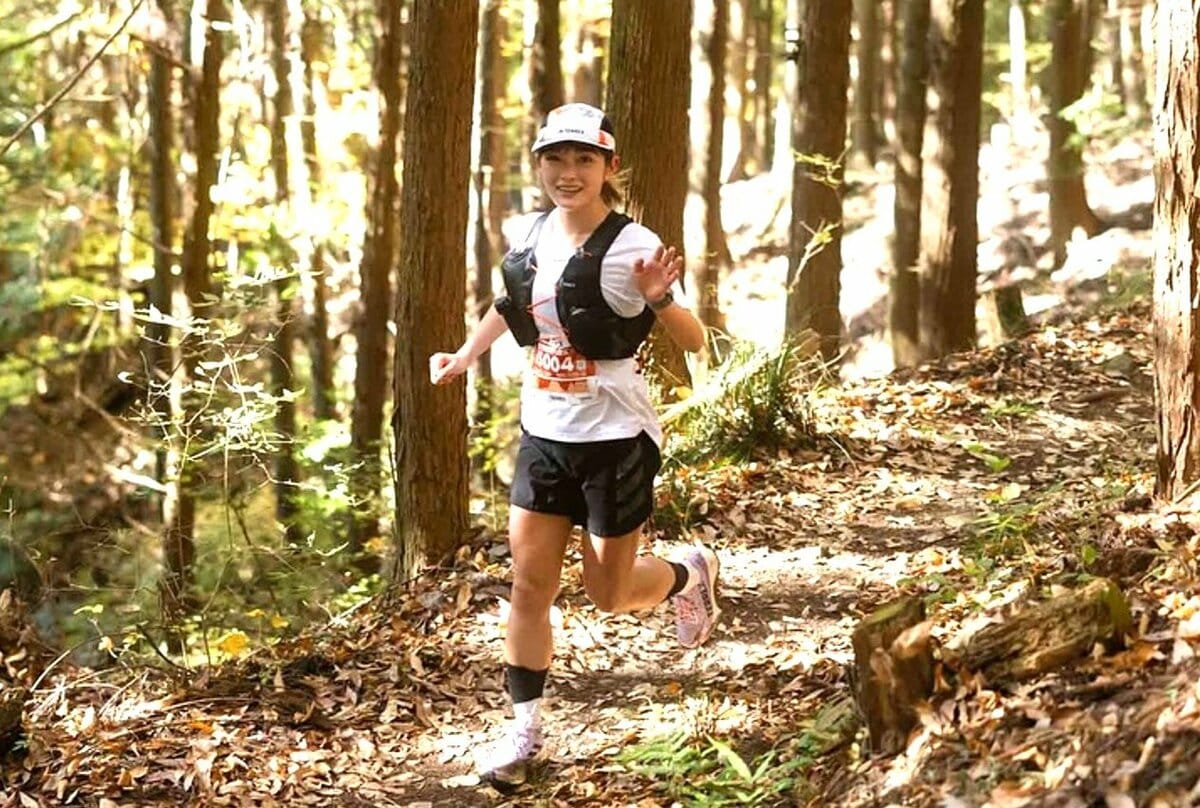 【 井上咲楽 】 トレイルランニング 50km完走 「8時間13分でゴールしました!」「紅葉がとても綺麗で秋晴れが美しい日」「トレランたのしい!」