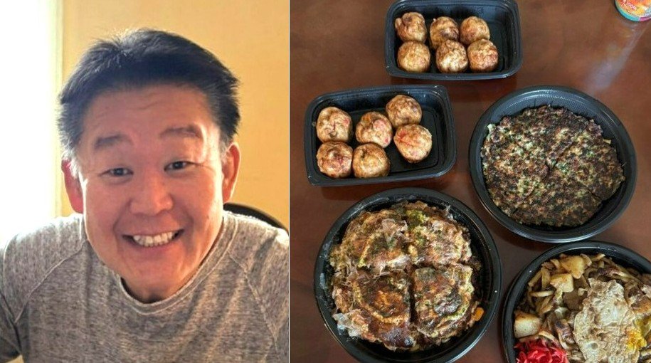 【 花田虎上 】 粉物で朝食を満喫 「たこ焼き、カレー味のインディアン焼きそば、お好み焼き、餃子焼きなどです!」「朝から美味しかった」