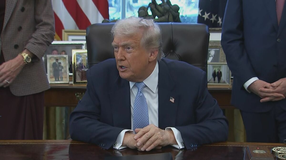 トランプ大統領 アメリカ国民1人あたり2000ドルの関税“配当” 来年半ばごろに支給の意向