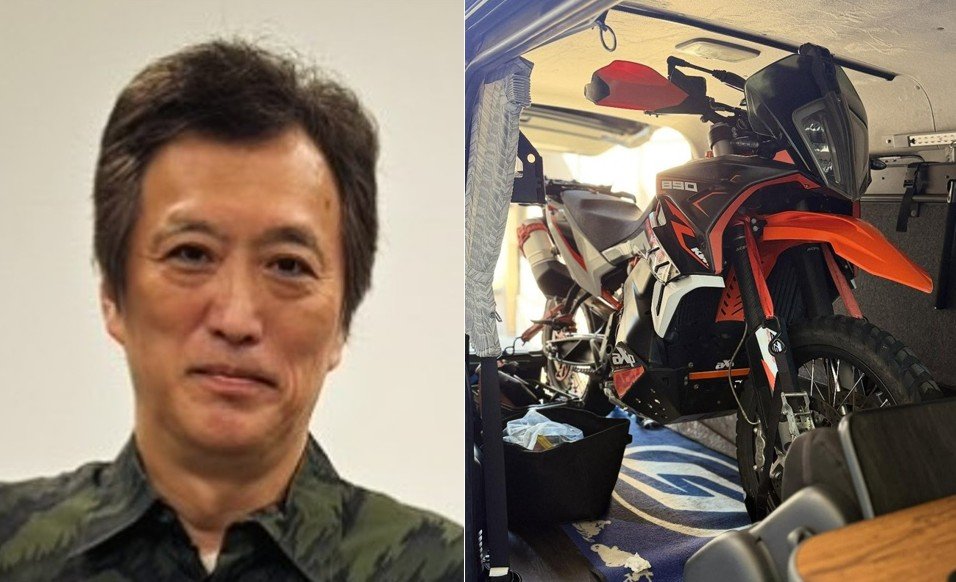 【 大鶴義丹 】 「芝居が終わったら、あの山で乗るかな」 愛車のバイクの写真公開 ツーリングへの想い明かす