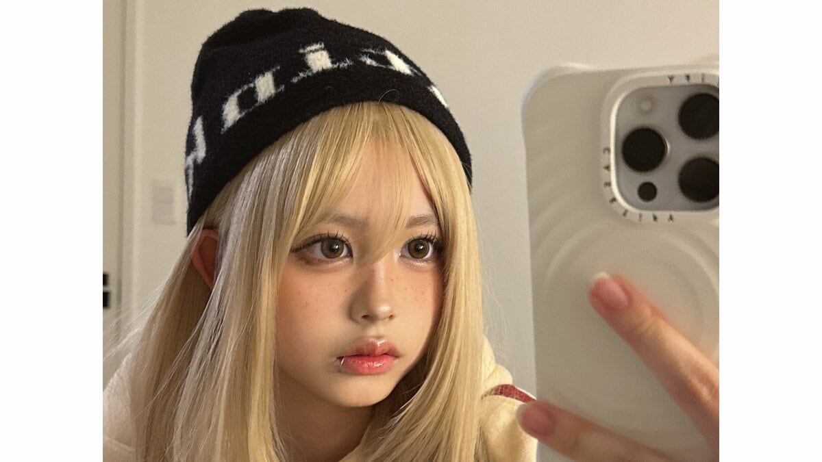 【 キンコン梶原の長女・梶原叶渚 】　唇ピアス × 金髪の大胆イメチェンを披露 「金髪似合ってる」「めっちゃギャルやん！」など反響の声