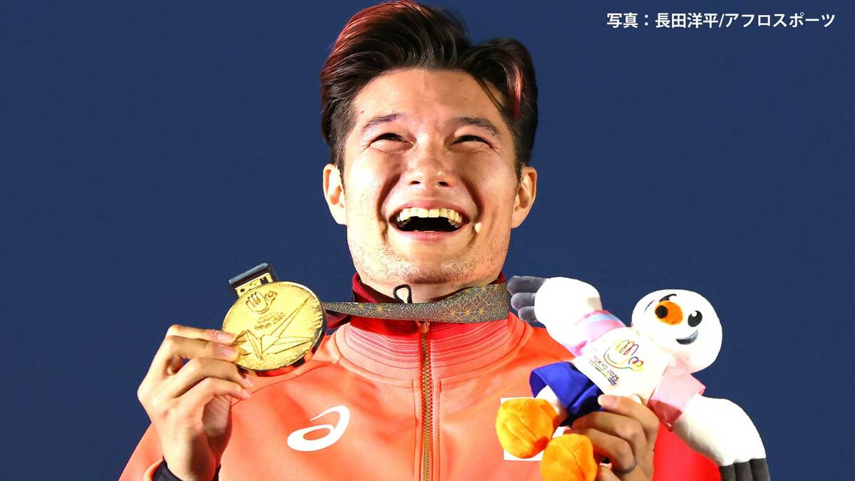 男子400mの山田真樹が日本勢金メダル第1号!盤石なレース運びで47秒61の日本デフ記録【デフリンピック・陸上】