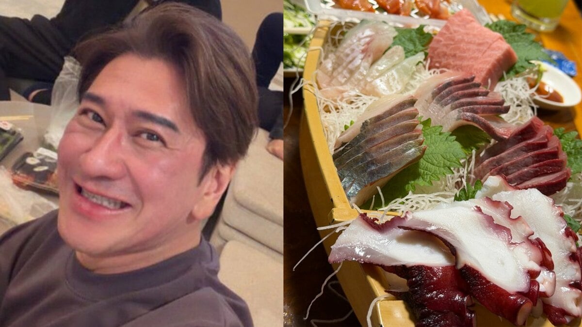 【 川﨑麻世 】　「魚ばかりの夜」を満喫　スーパーの寿司からスタートし、居酒屋さん、寿司屋さんへと続く"魚三昧"男子会を開催