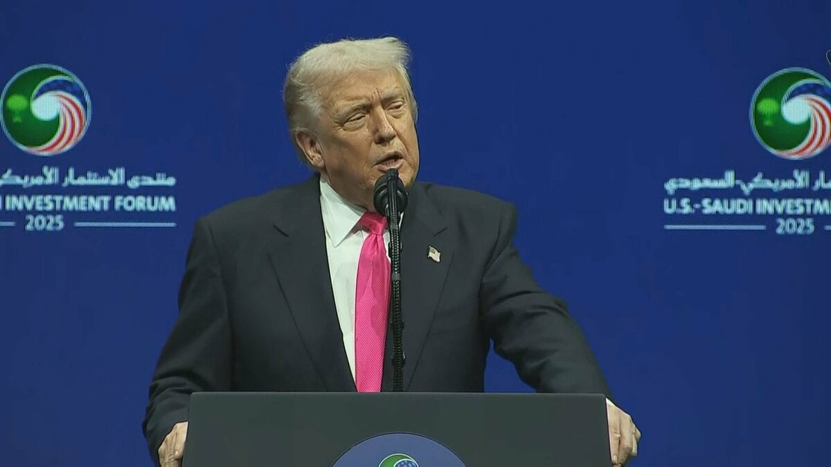 トランプ大統領　米・サウジ企業間の42兆円規模の契約成立を発表　具体的な中身には一部しか言及せず