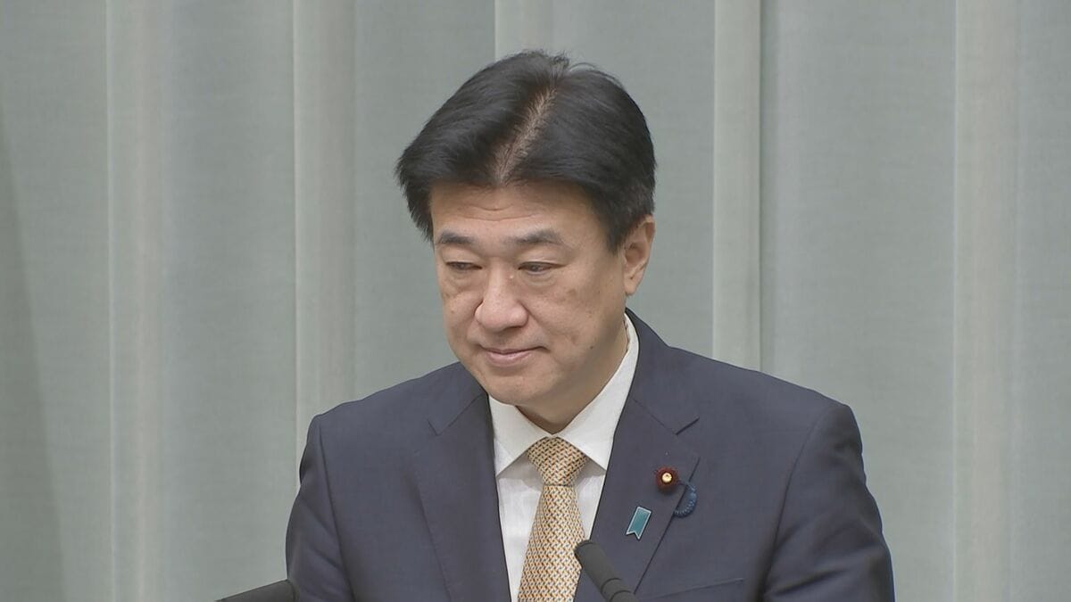 アメリカへのパトリオットミサイル輸出完了と木原官房長官　アメリカ以外の第三国への移転は「想定していない」