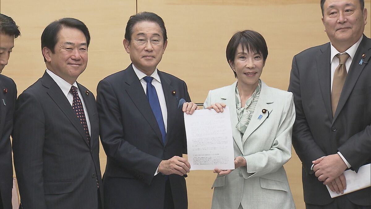 「子ども支援NISA」の創設など提言　自民「資産運用立国議連」が年末の税制改正議論に向けて高市総理に