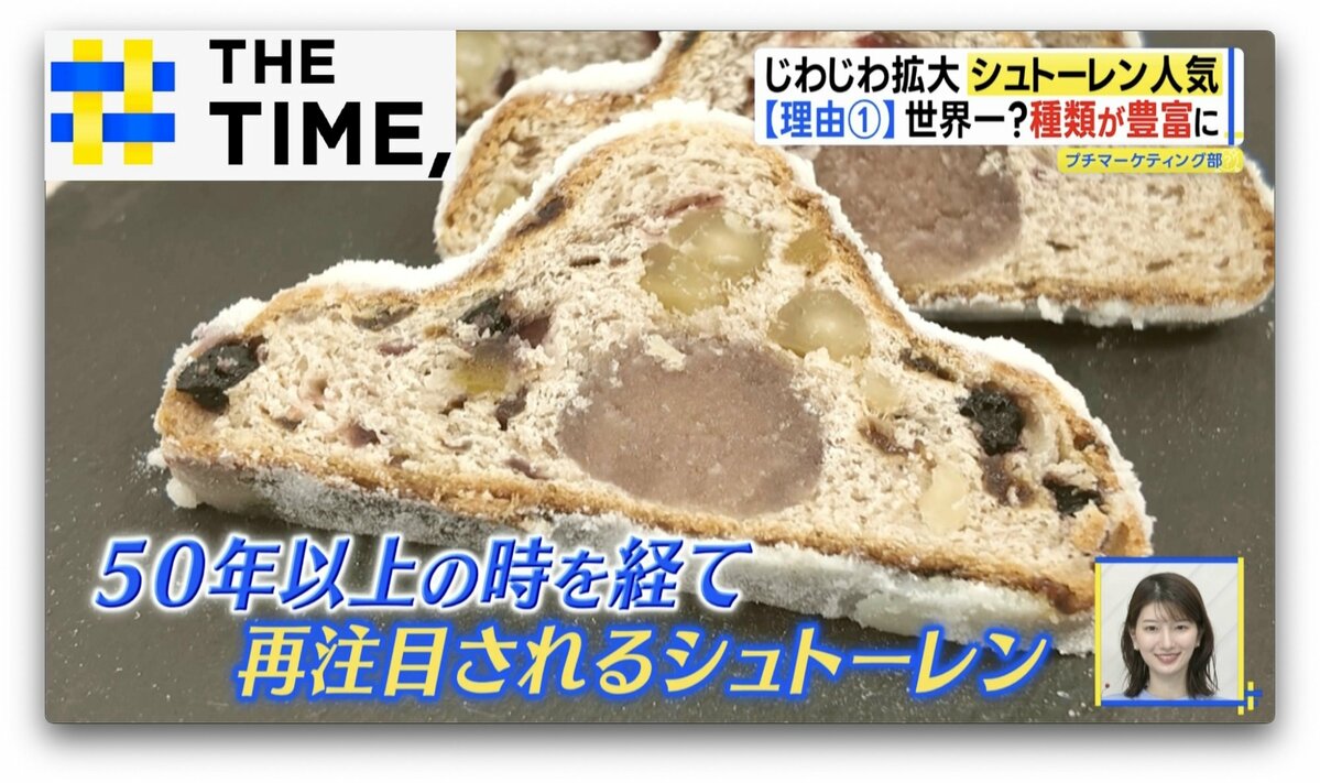 ドイツのクリスマス菓子「シュトーレン」がブームになる“3つの理由”とは？【THE TIME,】