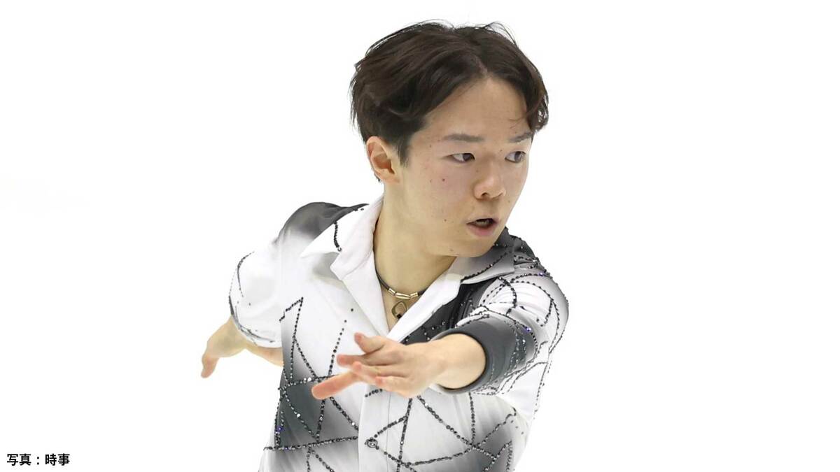 鍵山優真はジャンプ転倒響きSP3位、シャオ イム ファが首位発進 山本草太は7位【GPシリーズ第6戦】