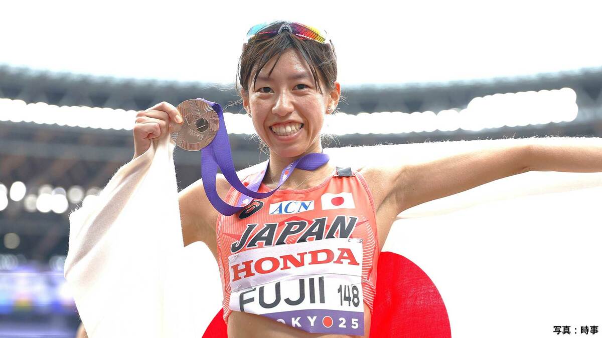 女子競歩で初のメダリスト・藤井菜々子が「アスリート・オブ・イヤー」に ! 世界陸上で活躍した勝木隼人、村竹ラシッドらが優秀選手賞