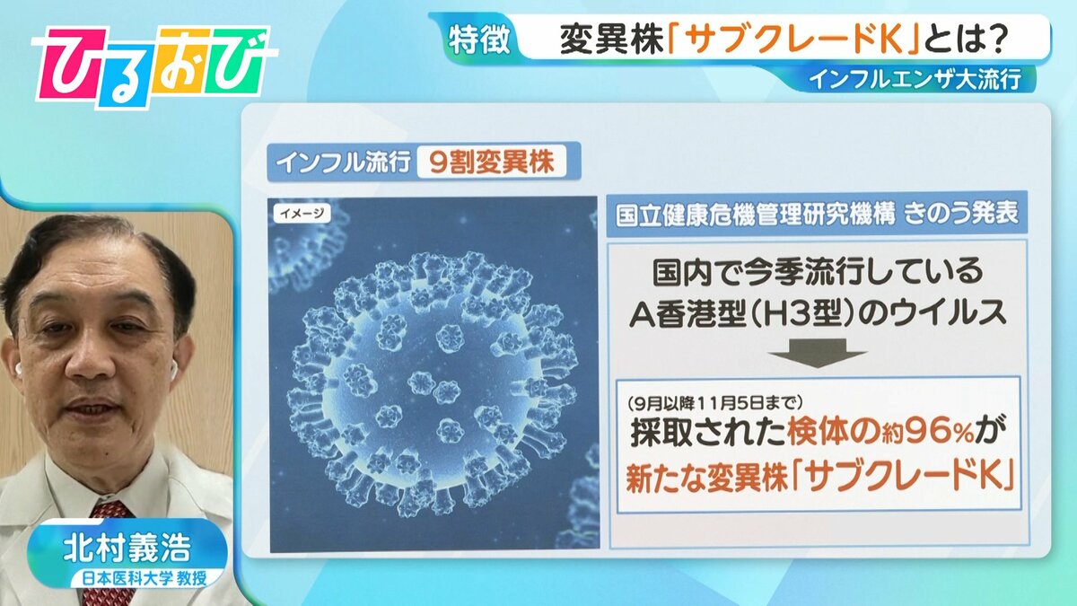 “高い感染力”「サブクレードK」拡大　ワクチンの効果は？専門家に聞く【ひるおび】