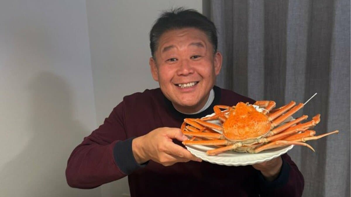 【 花田虎上 】　松葉ガニで　豪華な夕食　「家族で美味しくいただきました」