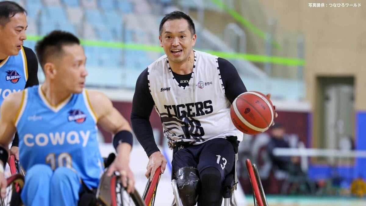 異次元の活躍　2戦連続フル出場の藤本怜央（42）が31得点　韓国リーグファイナルは1勝1敗で最終戦へ【車いすバスケ】