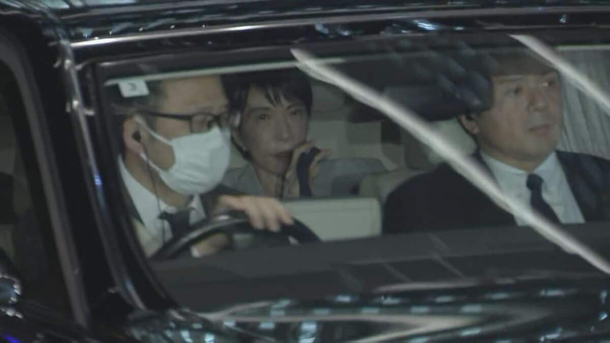 高市総理が就任後初の“夜会食” 麻生副総裁ら党幹部が出席　今後の政権運営や国会対応など意見交換か